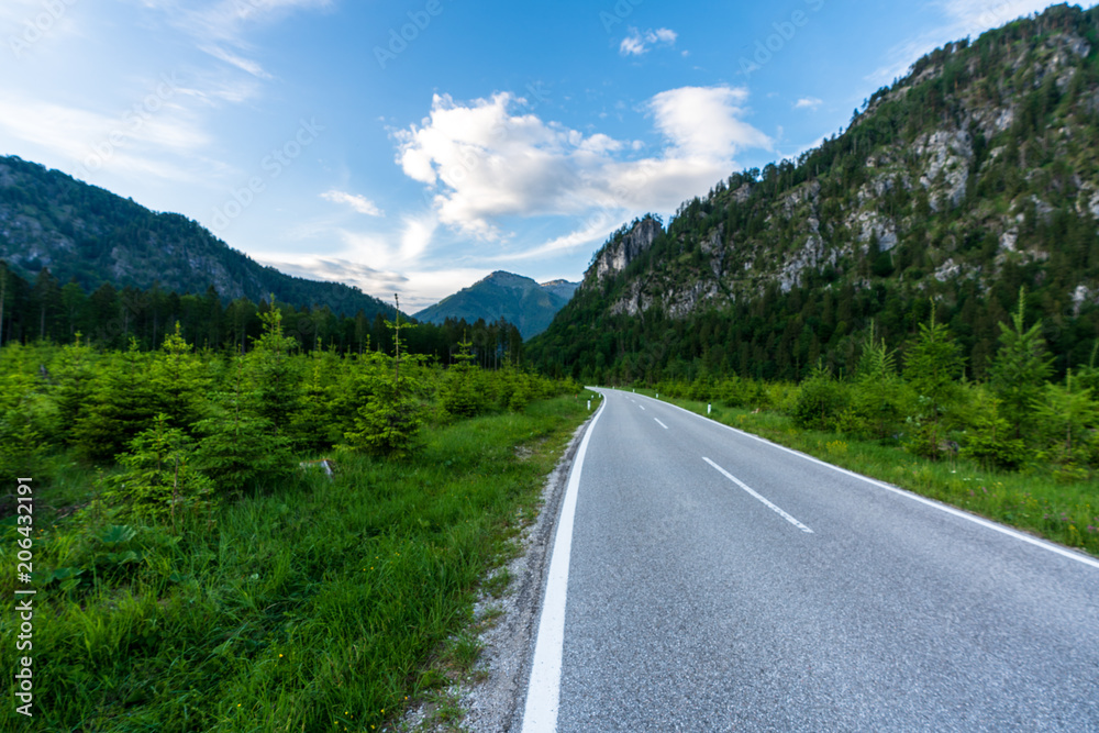 Fototapeta premium Droga w Almtal