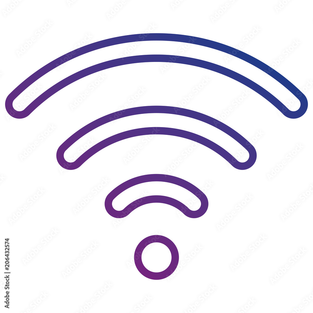 waves wifi signal area vector illustration design waves wifi signal area vector illustration design