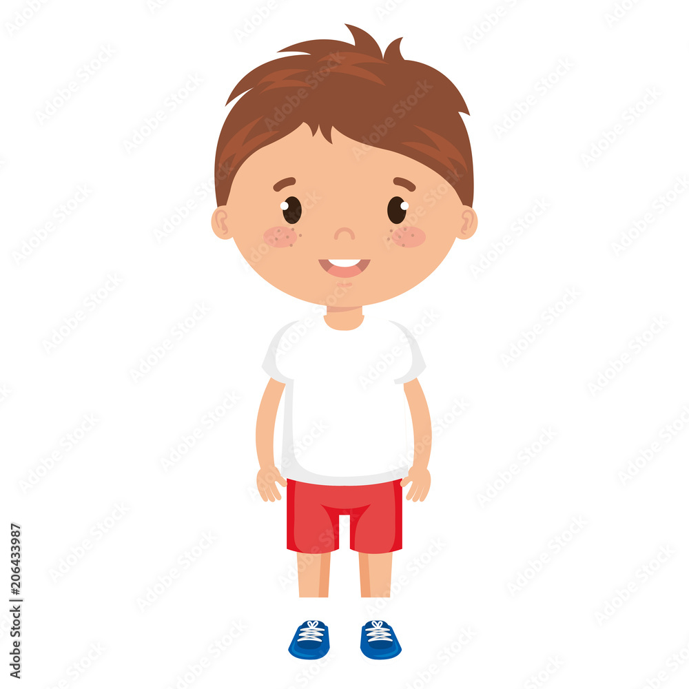 little boy son character vector illustration design little boy son character vector illustration design
