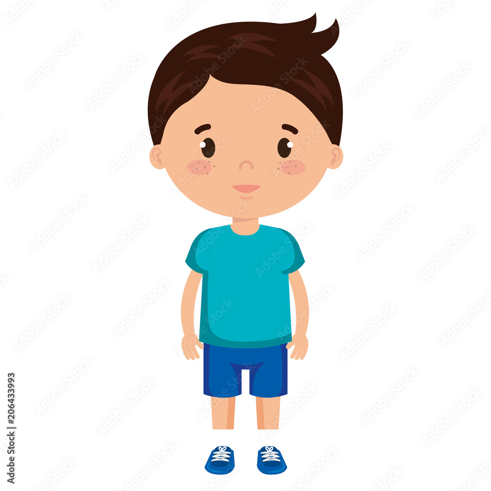 little boy son character vector illustration design little boy son character vector illustration design