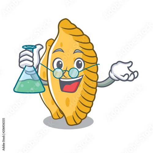 Professor pastel character cartoon style