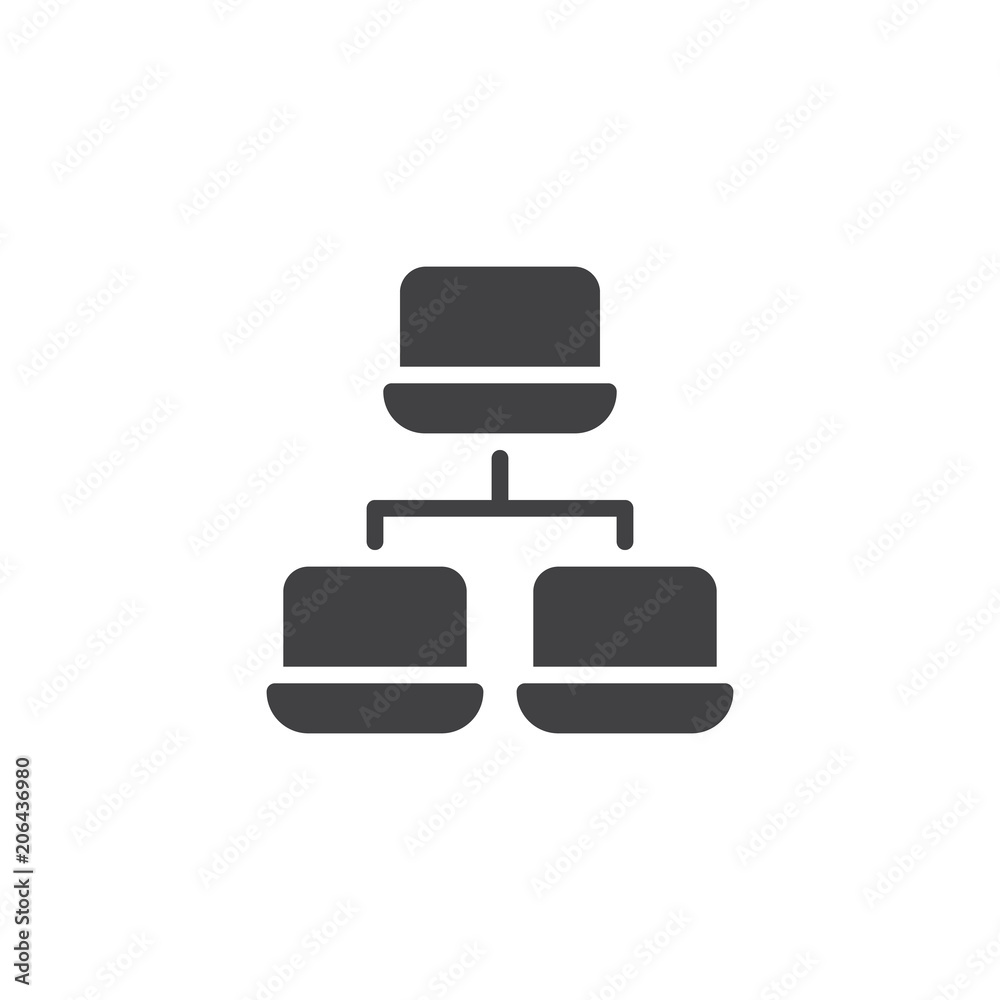 Network connections vector icon. filled flat sign for mobile concept and web design. Computer network solid icon. Symbol, logo illustration. Pixel perfect vector graphics Network connections vector icon. filled flat sign for mobile concept and web design. Computer network solid icon. Symbol, logo illustration. Pixel perfect vector graphics