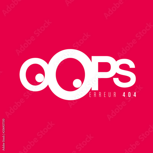oops, erreur 404
