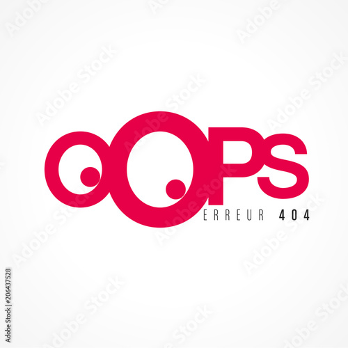 oops, erreur 404