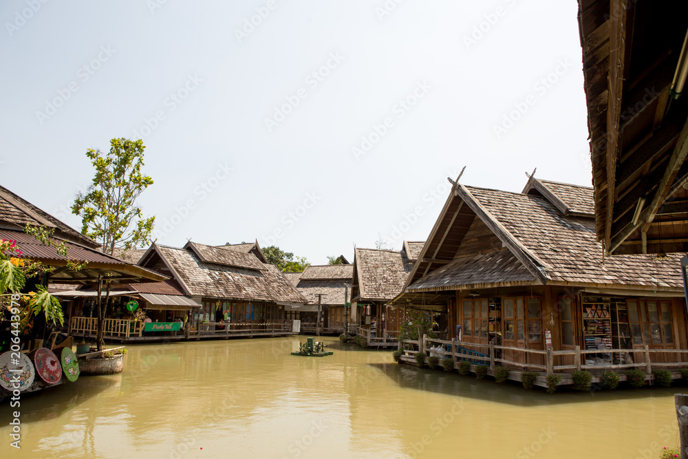 Floating Market in Thailand