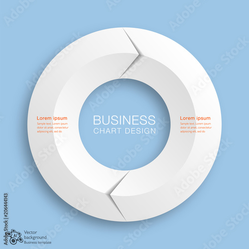 Business Chart Design 2-Step #Vector Graphics 