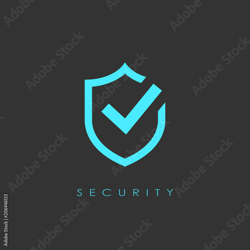 Abstract security logo