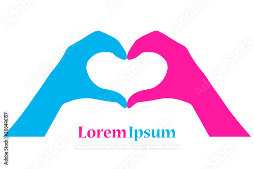 Hands showing heart symbol