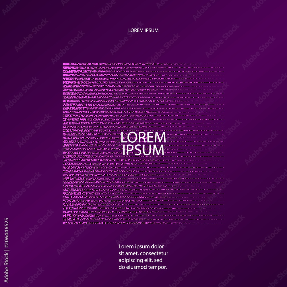 Fototapeta premium Luxury violet pattern. Abstract purple background. Vector illustration. Lilac foil. Glitter texture. Element for poster,