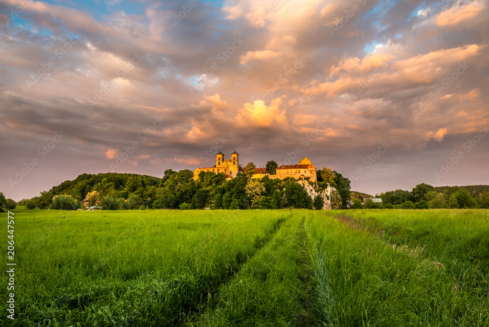 Naklejka premium Tyniec Monasterio