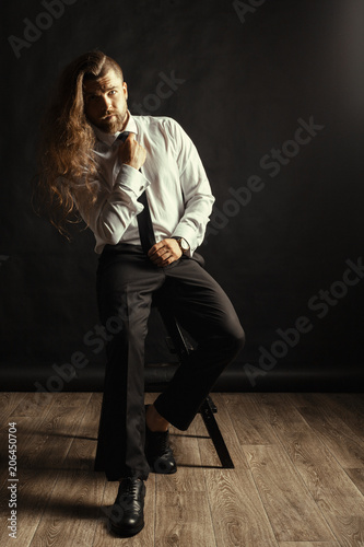Portrait of handsome stylish man © fotofabrika