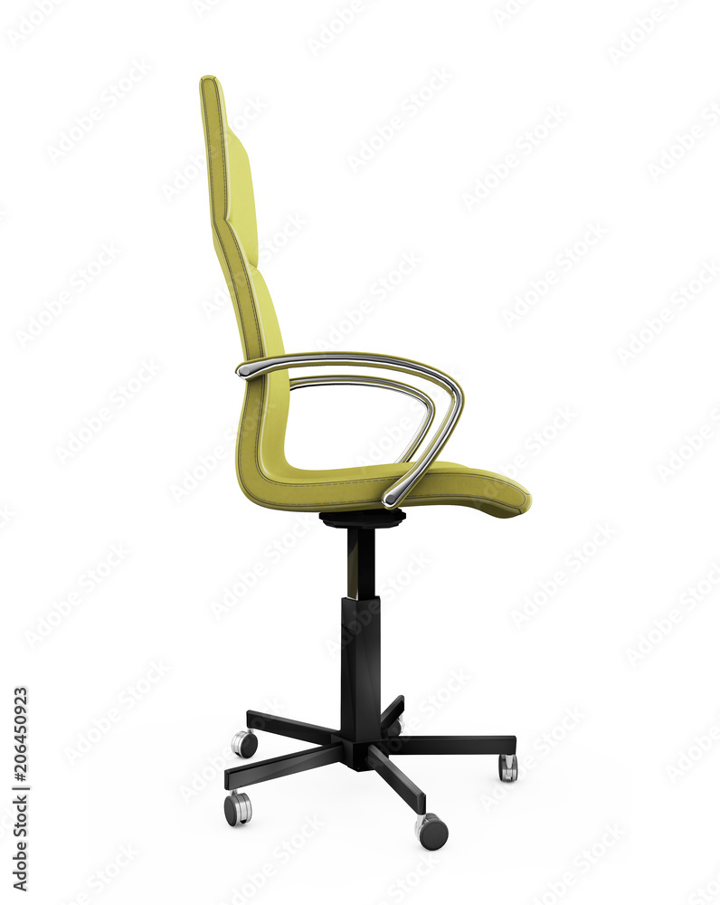 Modern armchair isolated 3d render model Modern armchair isolated 3d render model