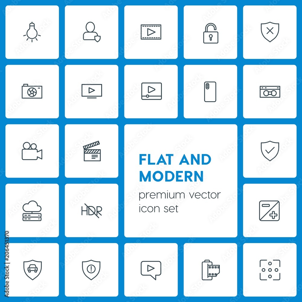 Modern Simple Set of cloud and networking, security, video, photos Vector outline Icons. Contains such Icons as account, unlock, internet and more on dark background. Fully Editable. Pixel Perfect Modern Simple Set of cloud and networking, security, video, photos Vector outline Icons. Contains such Icons as account, unlock, internet and more on dark background. Fully Editable. Pixel Perfect