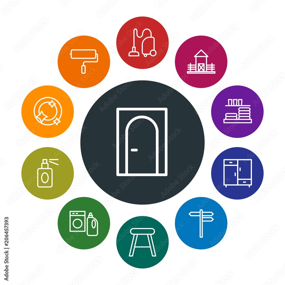 buildings, furniture, housekeeping Infographic Colorful outline Icons Set. Contains such Icons as household, modern, clean, luxury, storage, color, street and more. Fully Editable. Pixel Perfect buildings, furniture, housekeeping Infographic Colorful outline Icons Set. Contains such Icons as household, modern, clean, luxury, storage, color, street and more. Fully Editable. Pixel Perfect