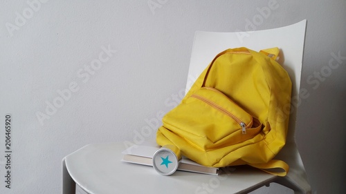 Zaino giallo