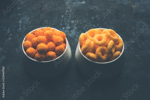 Kaddu or Pumpkin Kheer Or Bhoplyachi Kheer in Marathi and gummadikaya payasam in Telugu, Garnished with dry fruits. served in a bowl over moody background. Selective focus