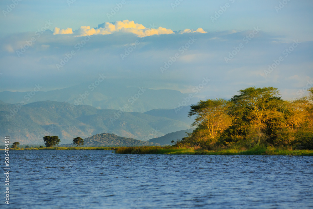 Landscape in Liwonde N.P. - Malawi