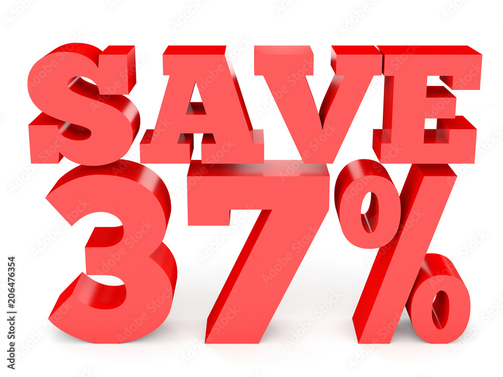 Thirty seven percent off. Discount 37 %. Thirty seven percent off. Discount 37 %.