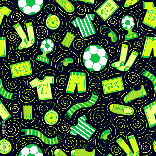 Sports Seamless Pattern