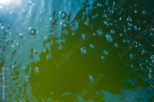 water abstract texture bubble aqua