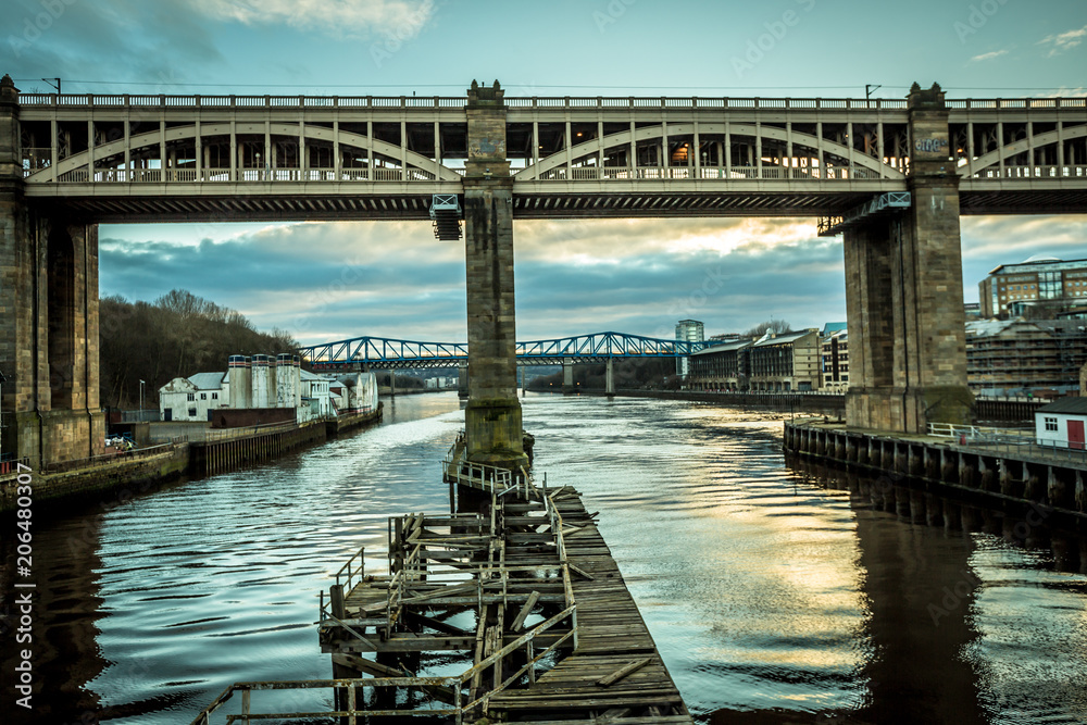 Fototapeta premium High Level Bridge, Newcastle upon Tyne