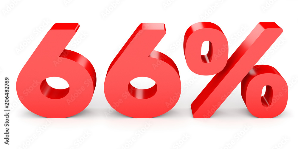 Sixty six percent off. Discount 66 %. Sixty six percent off. Discount 66 %.