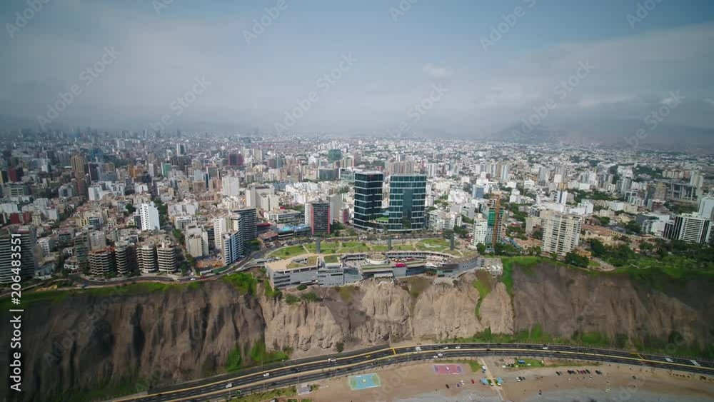 Aerial Peru Lima Larcomar February 2018 Sunny Day 4K Wide Angle Inspire 2 Prores

Aerial video of downtown Lima in Peru on a sunny day. 