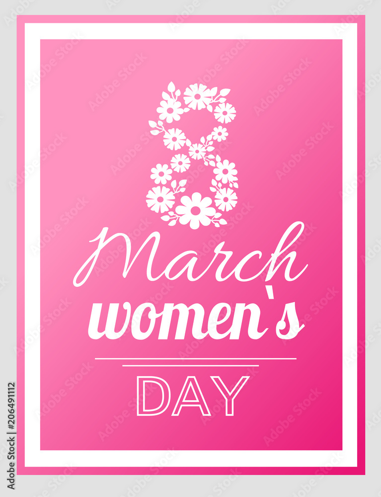International Women Day Holiday on Eight of March