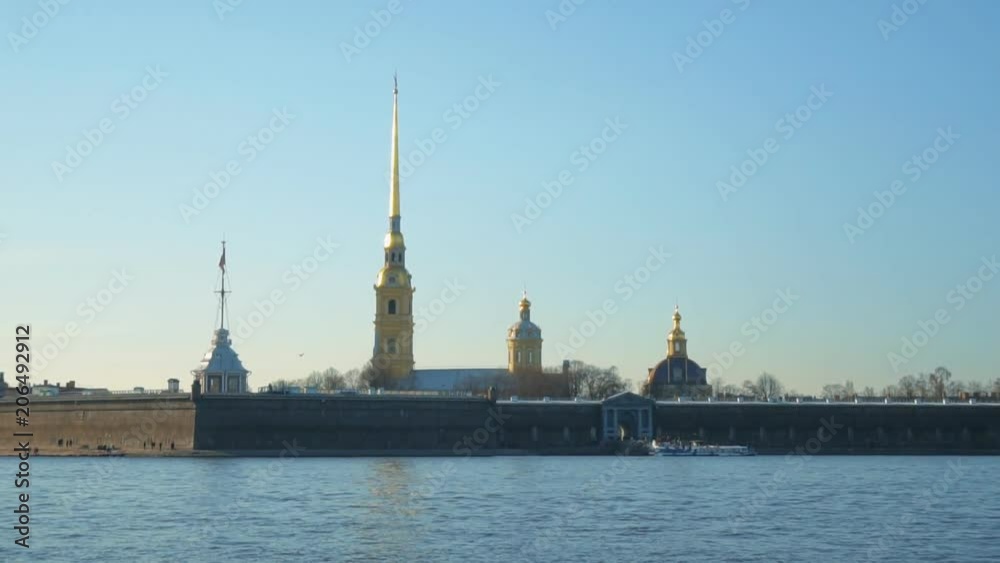 Peter and Paul Fortress in St. Petersburg, on the Hare Island. Peter and Paul Fortress in St. Petersburg, on the Hare Island.