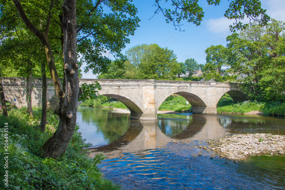 Bridge over the River Wharfe at Boston Spa