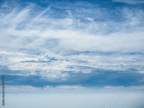 abstract background exterior view looking toward to the cloud