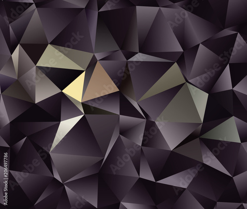 Abstract vector polygonal background. Low poly triangular pattern. The best graphic resourse for your design works.