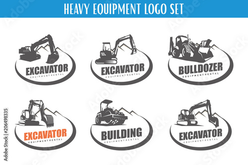 Excavation Logo Template Set