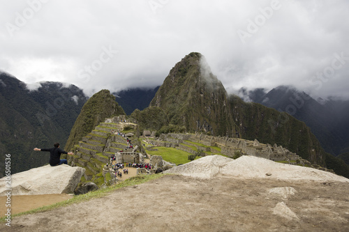 Machu Picchu ruins in Peru