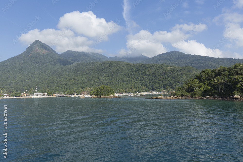 Abraao Village in Ilha Grande - Angra dos Reis.