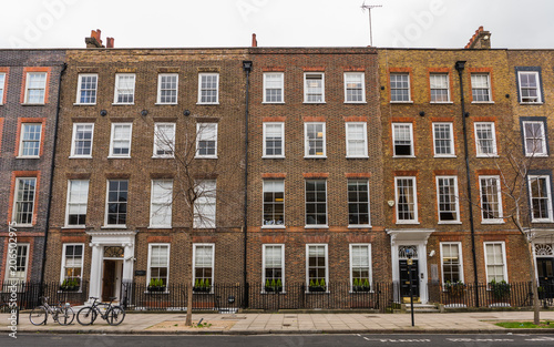 Εκτύπωση καμβά Georgian Terraced Houses in London