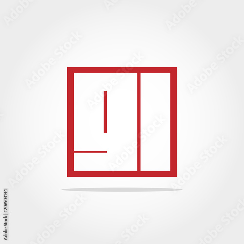 Initial Letter GL Logo Design