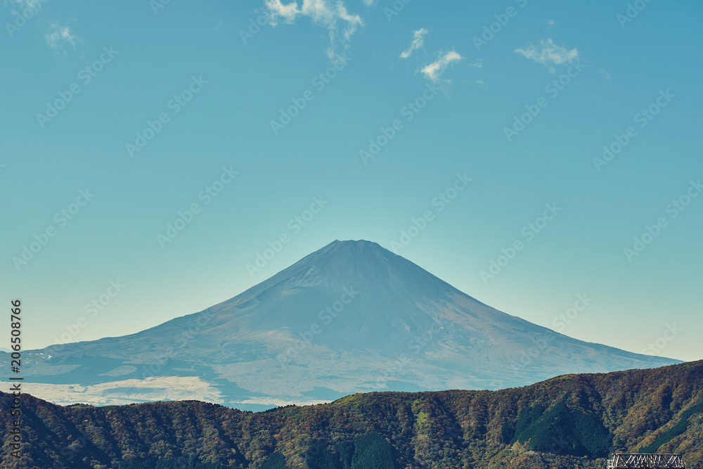 Mount Fuji Without Snow