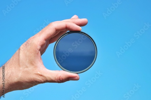 filter for camera in hand