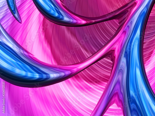 Fototapeta Purple and blue abstract