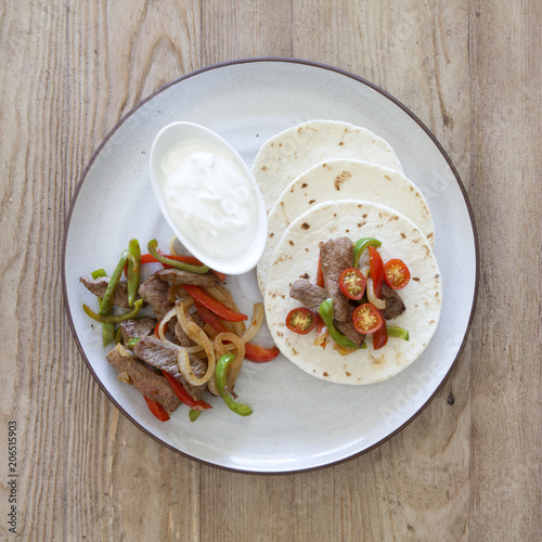 Beef Fajitas