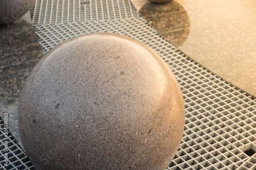 Stone ball  Urban design