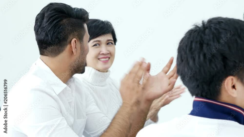 Businessman present work project at meeting room. people working concept. Businessman present work project at meeting room. people working concept.