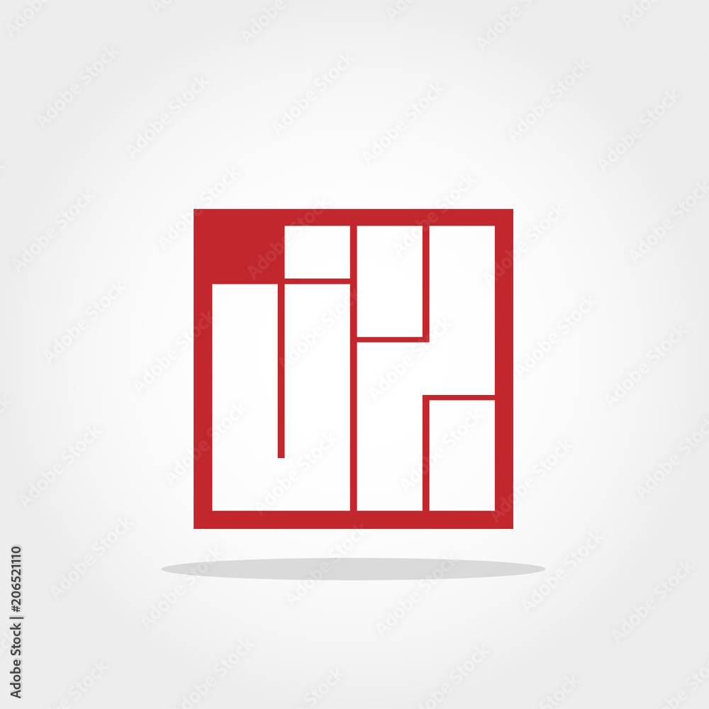 Initial Letter JX Logo Design Initial Letter JX Logo Design