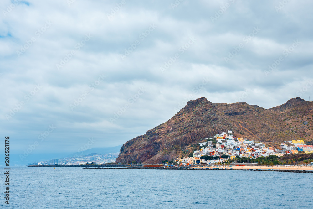 Teresitas beach near Santa Cruz, Tenerife, Canary islands, Spain