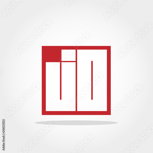 Initial Letter JO Logo Design