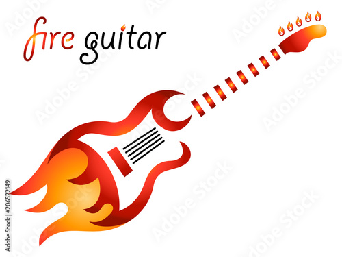 Feuergitarre - fire guitar