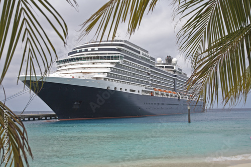 Big beautiful cruise ship