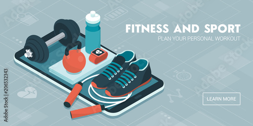 Fitness, sports and workout app