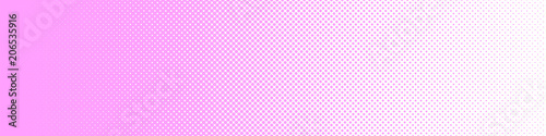 Seamless Screentone Graphics_Halftone Gradation_Pink